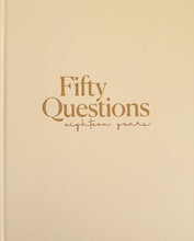 Load image into Gallery viewer, Keepsake Baby Book - Fifty Questions Eighteen Years