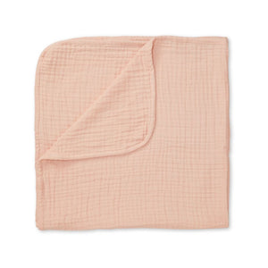 Organic Muslin Blanket - Blush