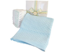 Load image into Gallery viewer, Gift Box - My Classic Baby Blanket Blue