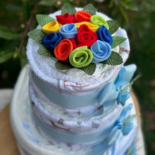 Load image into Gallery viewer, 3 Tier Puppy Love Nappy Cake