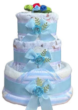 Load image into Gallery viewer, 3 Tier Puppy Love Nappy Cake