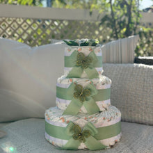 Load image into Gallery viewer, 3 Tier Organic Nappy Cake