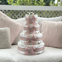 Load image into Gallery viewer, 4 Tier Organic Nappy Cake