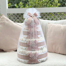 Load image into Gallery viewer, 4 Tier Organic Nappy Cake