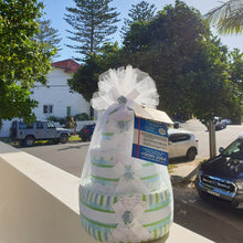 Load image into Gallery viewer, 3 Tier Silver Nappy Cake