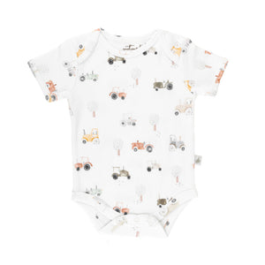 Tractor Organic Cotton Onesie