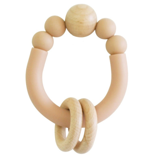Alimrose Beechwood Silicone Teethers