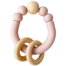 Load image into Gallery viewer, Alimrose Beechwood Silicone Teethers