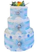 Load image into Gallery viewer, 3 Tier Socks &amp; More Nappy Cake