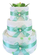 Load image into Gallery viewer, 3 Tier Silver Nappy Cake