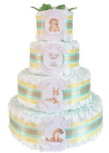 Load image into Gallery viewer, 4 Tier I Still Call Australia Home Nappy Cake