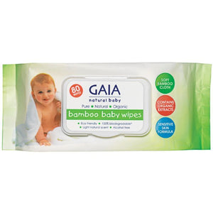 Gaia - Bamboo Baby Wipes
