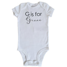 Load image into Gallery viewer, Personalised Alphabet Onesie
