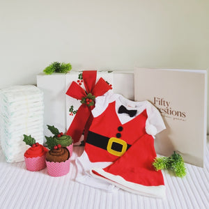 Gift Box - Baby's First Christmas Hamper - Deluxe Boys