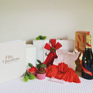 Gift Box - Celebrate Baby's First Christmas Hamper - Girls