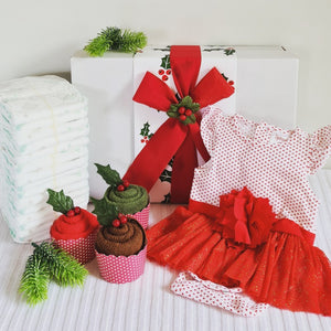 Gift Box - Baby's First Christmas Hamper - Girls