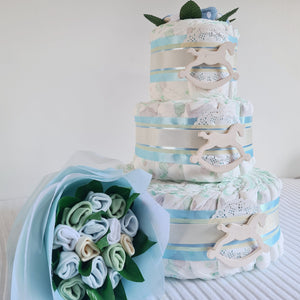 Baby Gift - Pastel Baby Bouquet