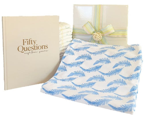 Gift Box - 18 Years of Cuddles - Organic Feathers